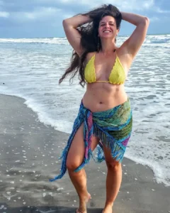 Strappy Bikini with Sarong Glam