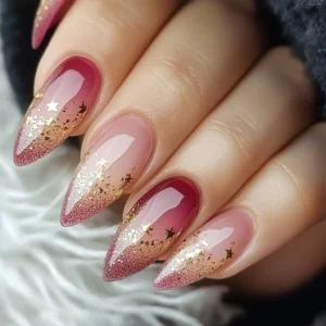Birthday French Nails