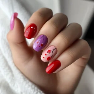 Short Birthday Nails