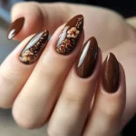 Brown Nails Design