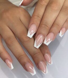 V-Tip French Nails