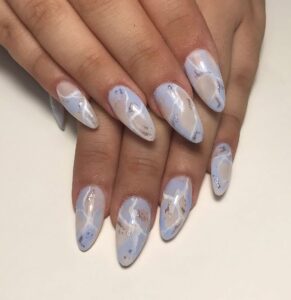 almond nails designs