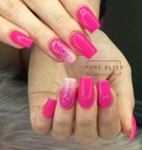 pink nail designs