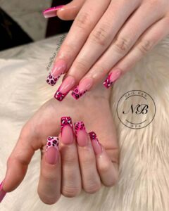pink nail designs