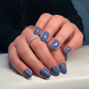 Denim Texture Nails
