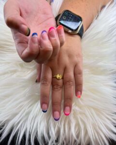 French Nails Design