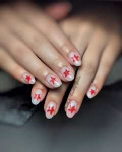 red nail designs