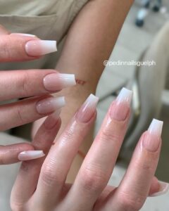 White Ombre Blend