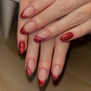 red nail designs