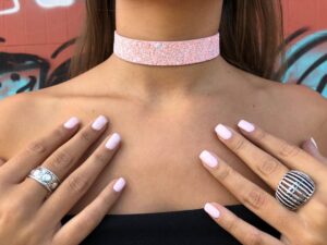 pink nail designs