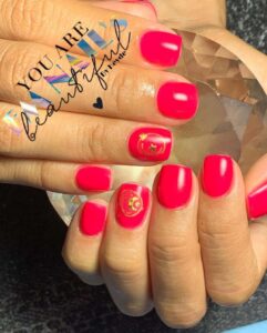 Star Stickers short nails