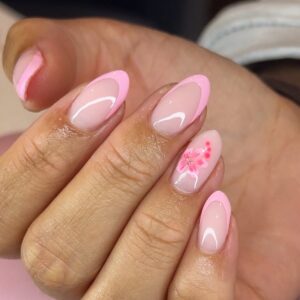 pink nail designs