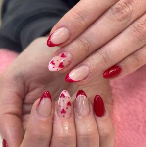 pink nail designs