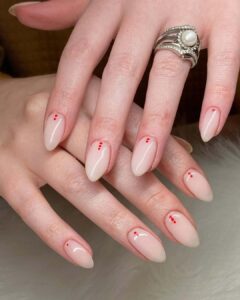 red nail designs